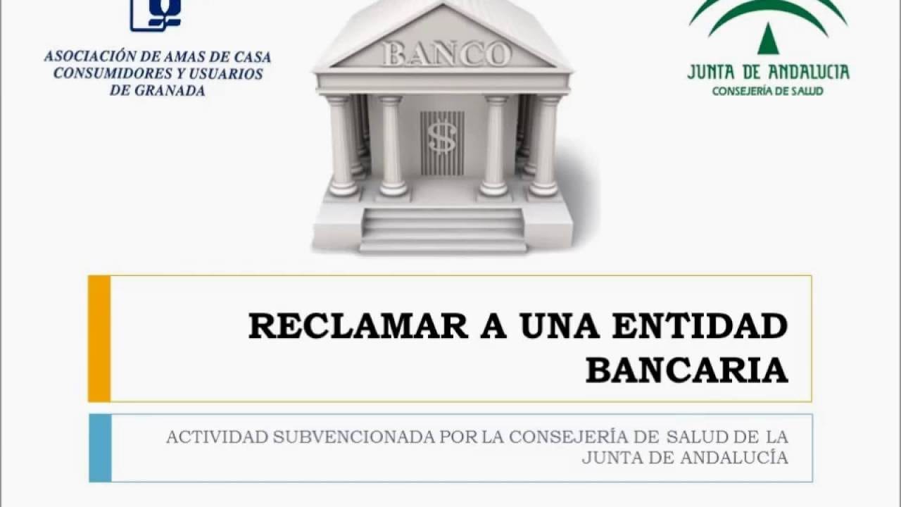 Reclamaciones sobre la calidad del servicio bancario recibido&nbsp;Hispamer Noticias