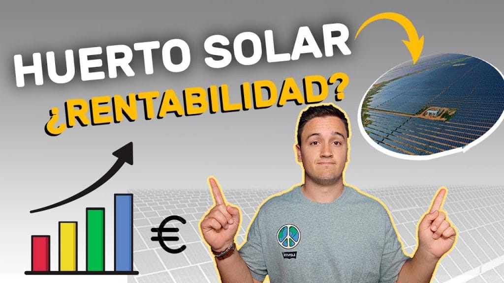 rentabilidad huerto solar