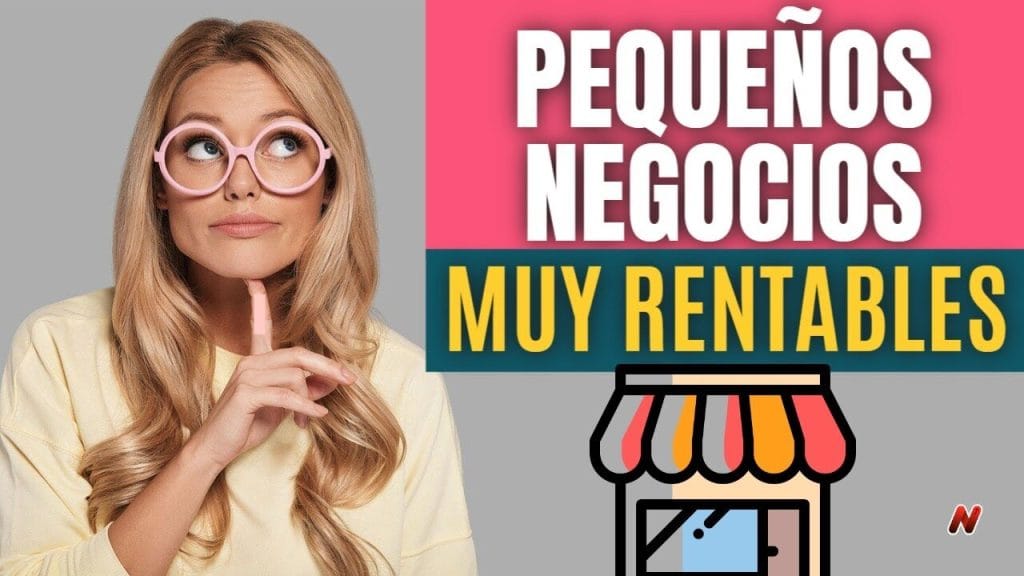 negocios pequeños rentables