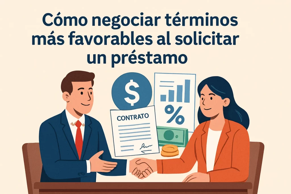 Cómo negociar términos más favorables al solicitar un préstamo