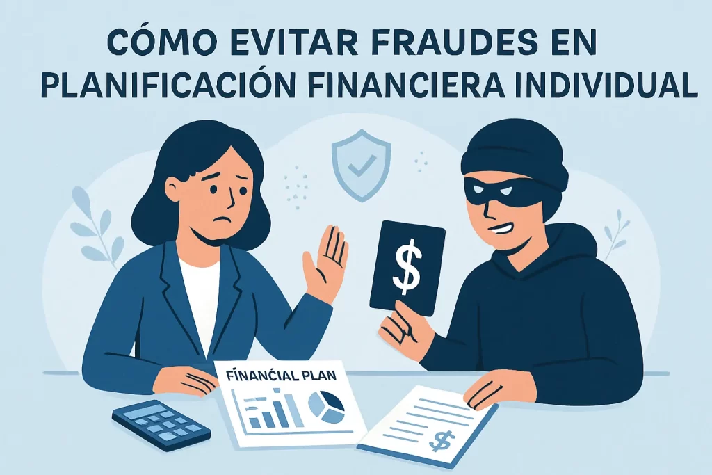 cómo evitar fraudes en Planificación financiera individual