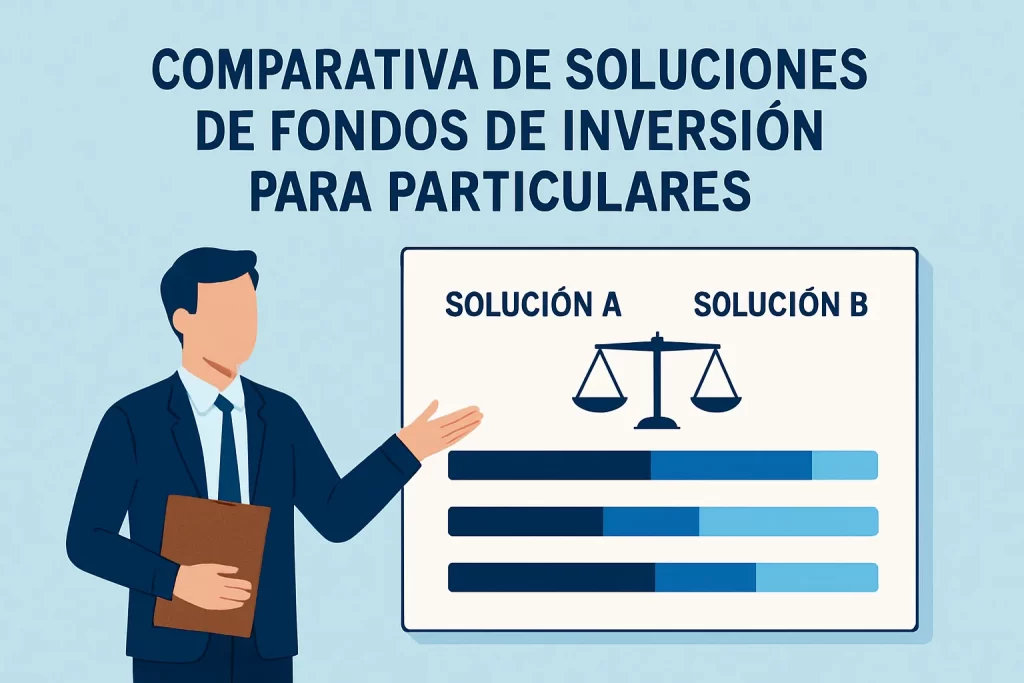 comparativa de soluciones de Fondos de inversión para particulares