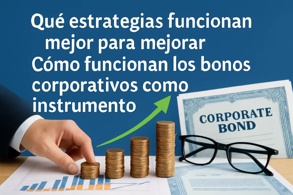 qué estrategias funcionan mejor para mejorar Cómo funcionan los bonos corporativos como instrumento financiero