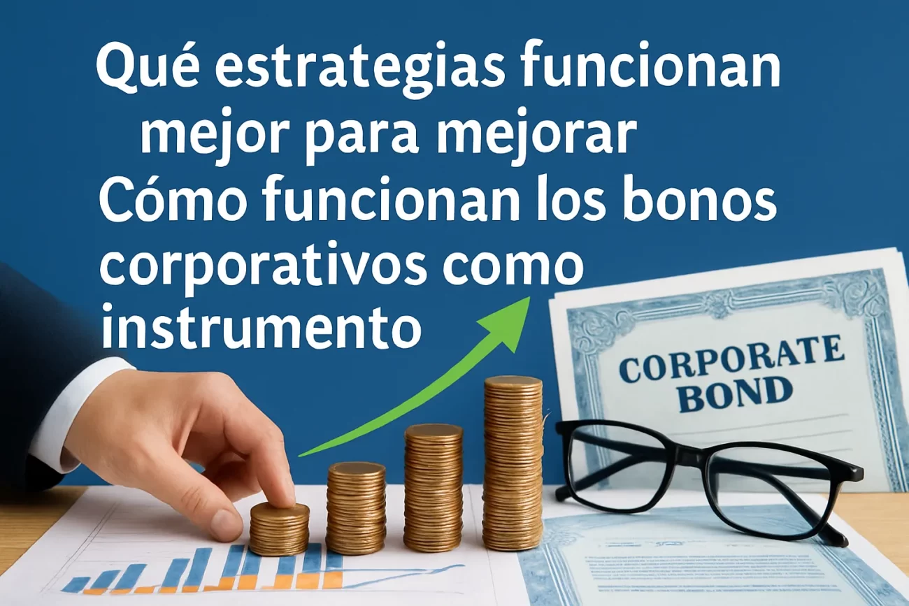 qué estrategias funcionan mejor para mejorar Cómo funcionan los bonos corporativos como instrumento financiero&nbsp;Hispamer Noticias