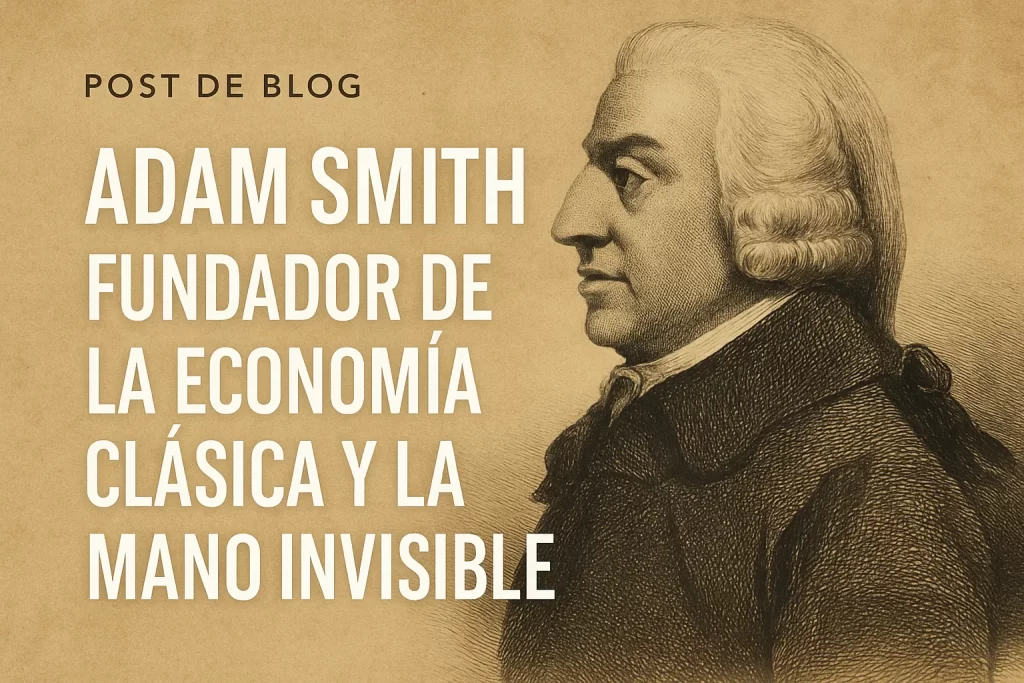Adam Smith: Fundador de la economía clásica y la mano invisible