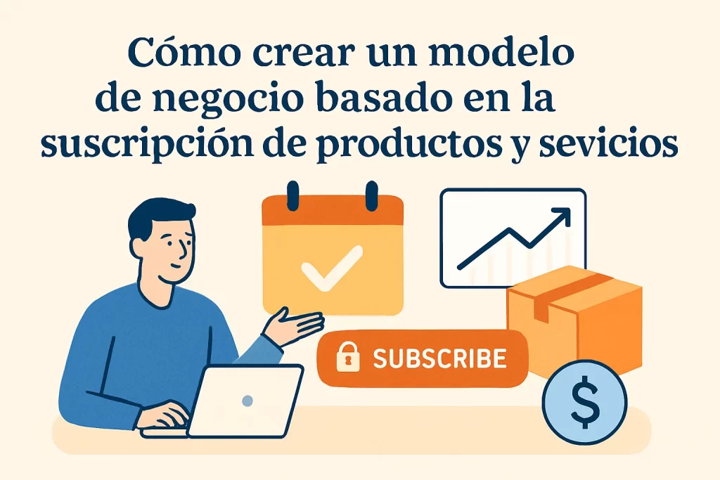 Cómo crear un modelo de negocio basado en la suscripción de productos y servicios