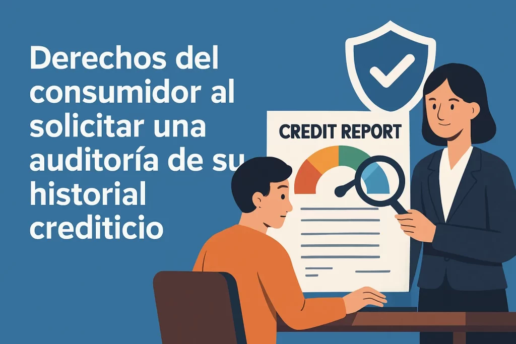 Derechos del consumidor al solicitar una auditoría de su historial crediticio