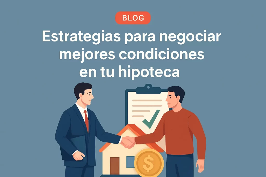 Estrategias para negociar mejores condiciones en tu hipoteca