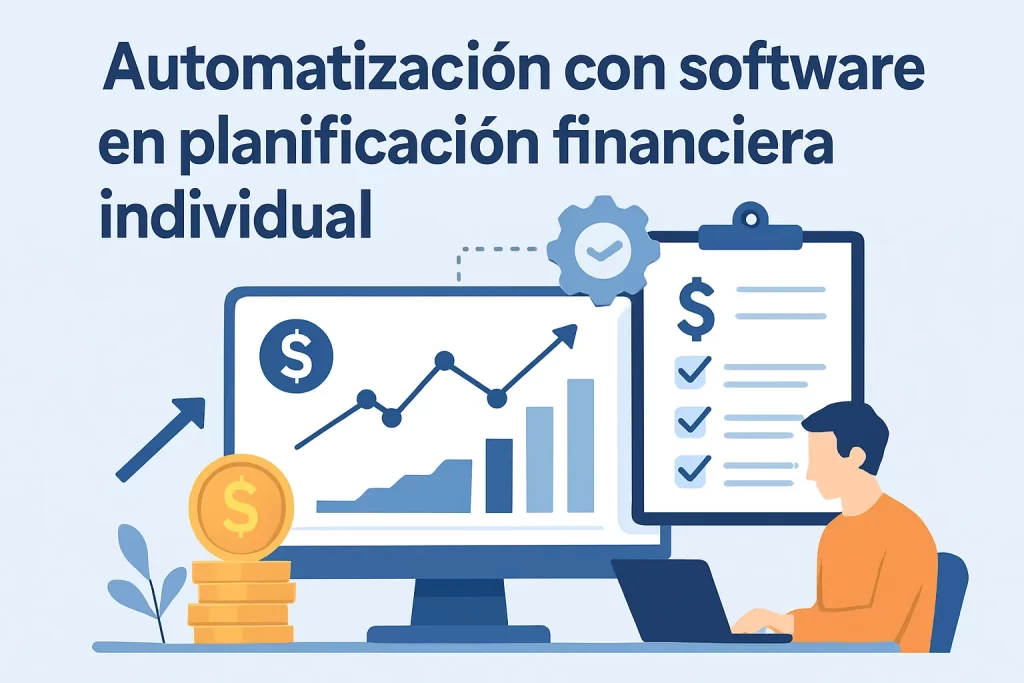automatización con software en Planificación financiera individual
