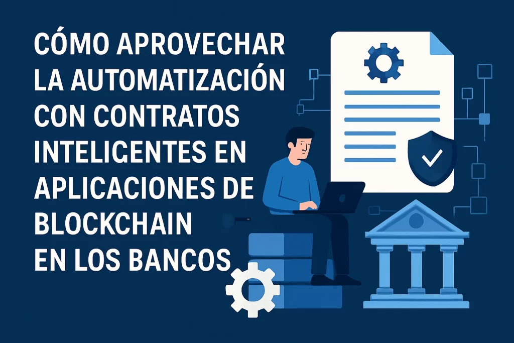 cómo aprovechar la automatización con contratos inteligentes en Aplicaciones de blockchain en los bancos
