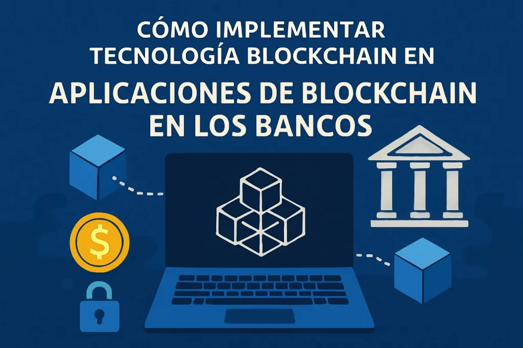 cómo implementar tecnología blockchain en Aplicaciones de blockchain en los bancos