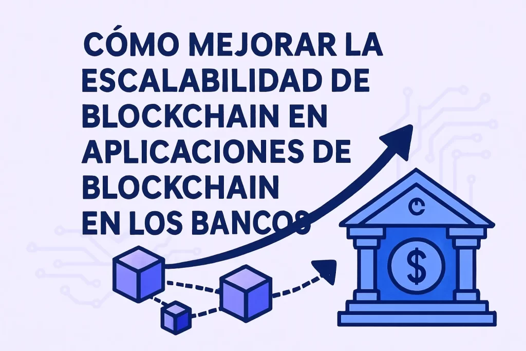 cómo mejorar la escalabilidad de blockchain en Aplicaciones de blockchain en los bancos