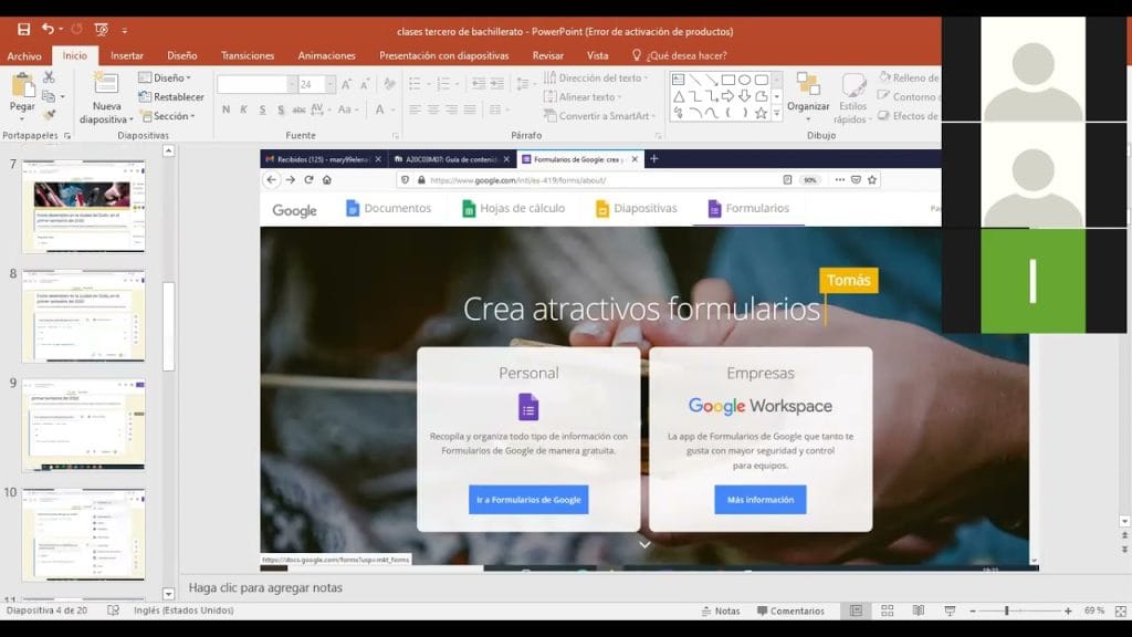 emprendimiento tercero de bachillerato