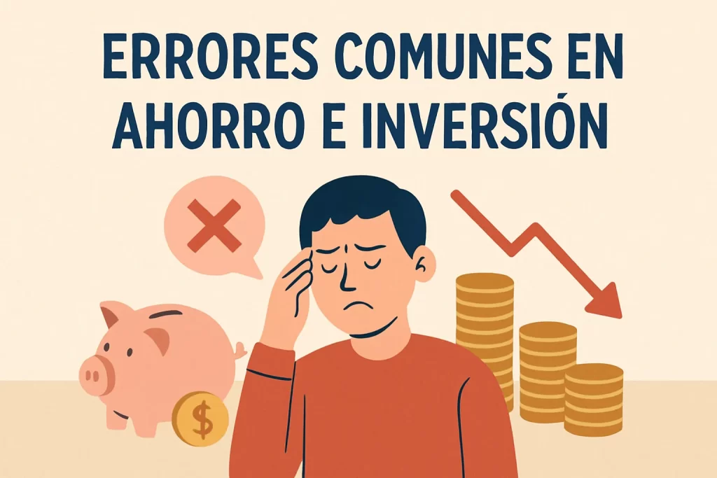 errores comunes en Ahorro e inversión
