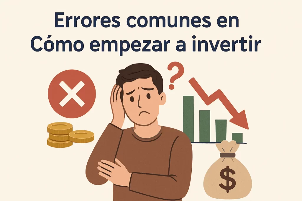 errores comunes en Cómo empezar a invertir