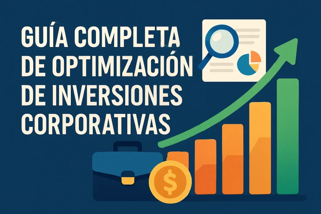guía completa de Optimización de inversiones corporativas