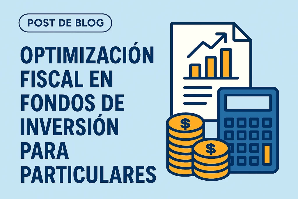 optimización fiscal en Fondos de inversión para particulares