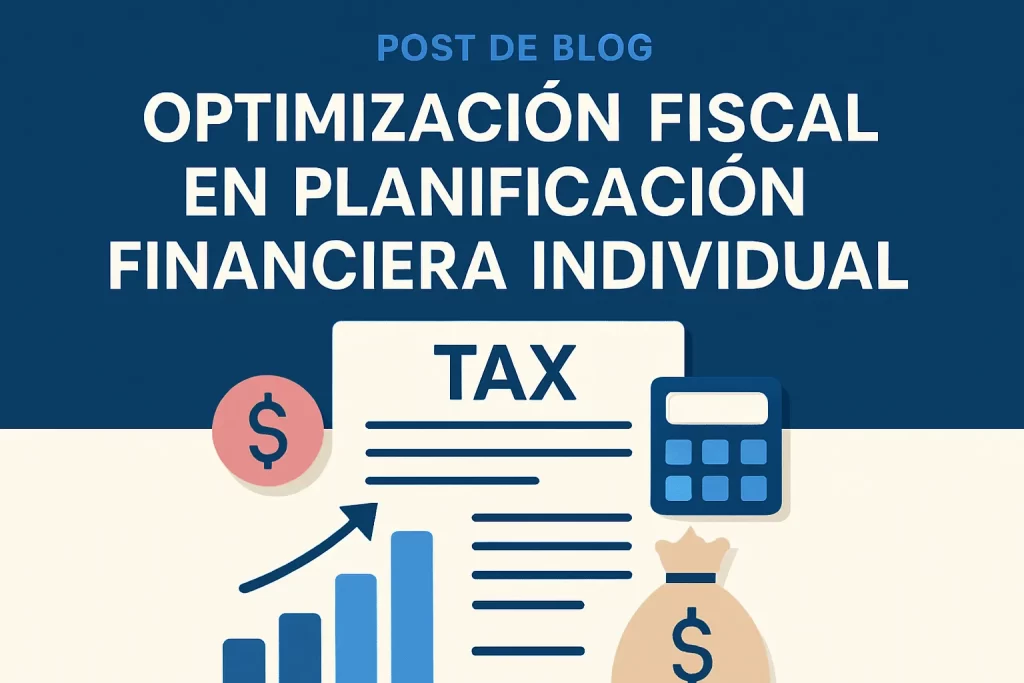 optimización fiscal en Planificación financiera individual