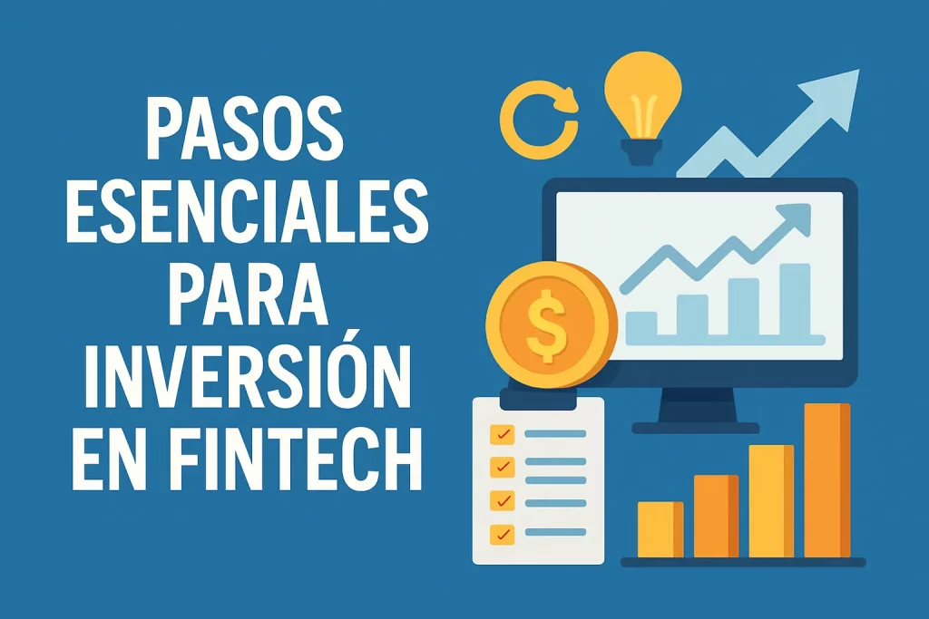 pasos esenciales para Inversión en fintech