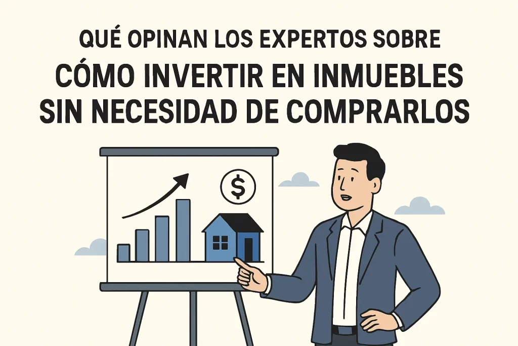 qué opinan los expertos sobre Cómo invertir en inmuebles sin necesidad de comprarlos