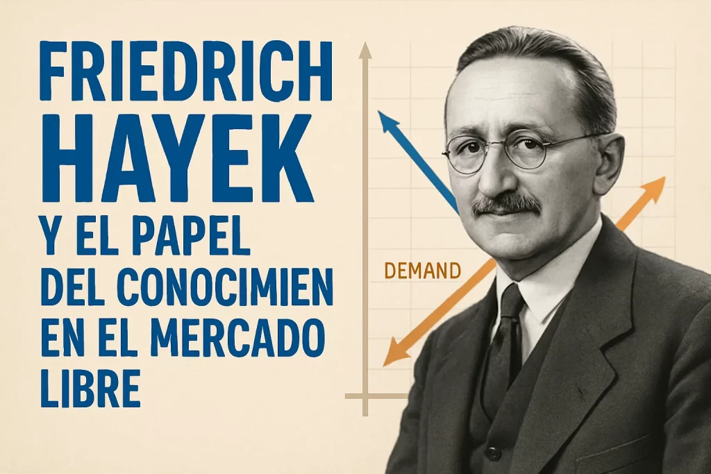 Friedrich Hayek y el papel del conocimiento en el mercado libre