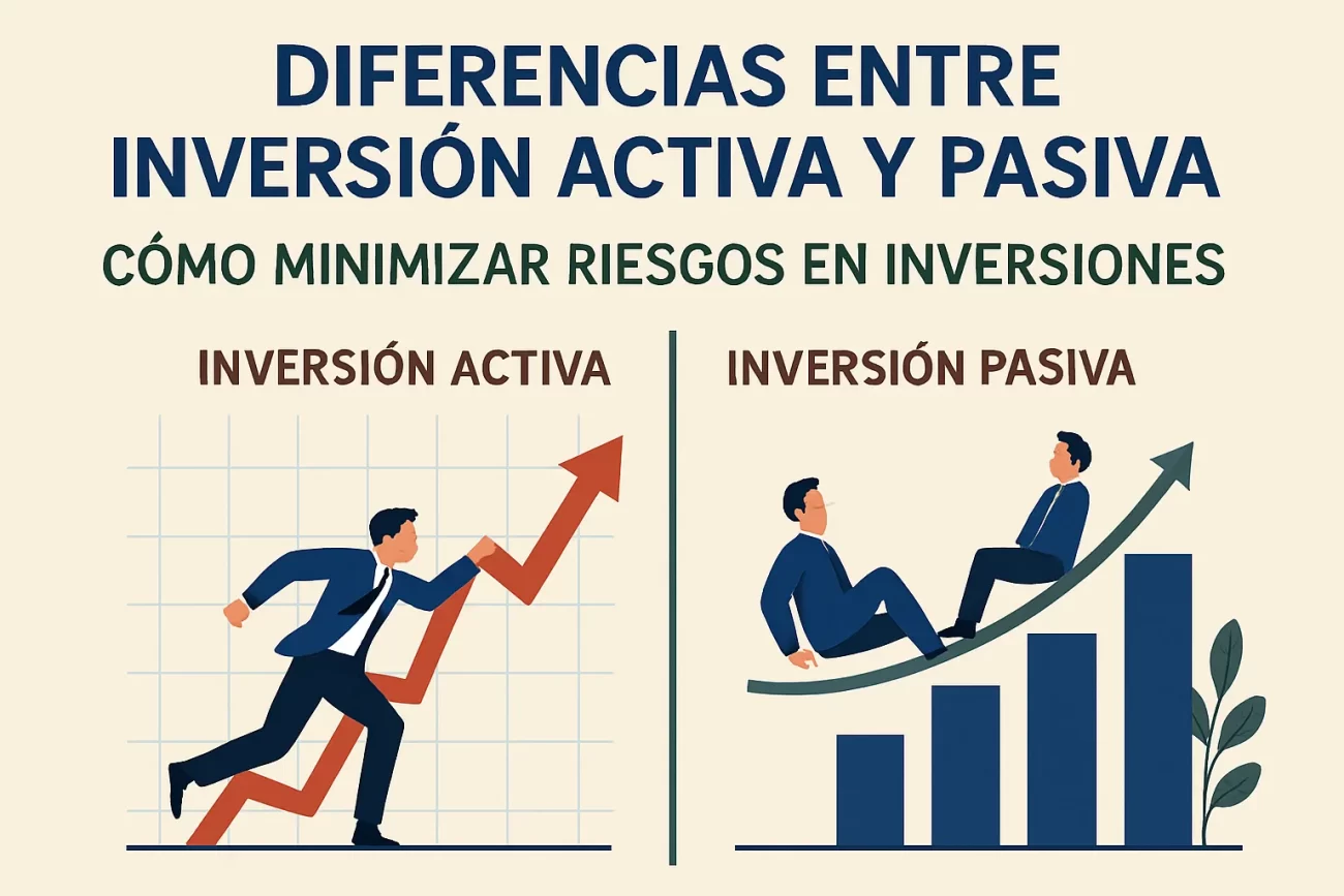 diferencias entre inversión activa y pasiva Cómo minimizar riesgos en inversiones&nbsp;Hispamer Noticias