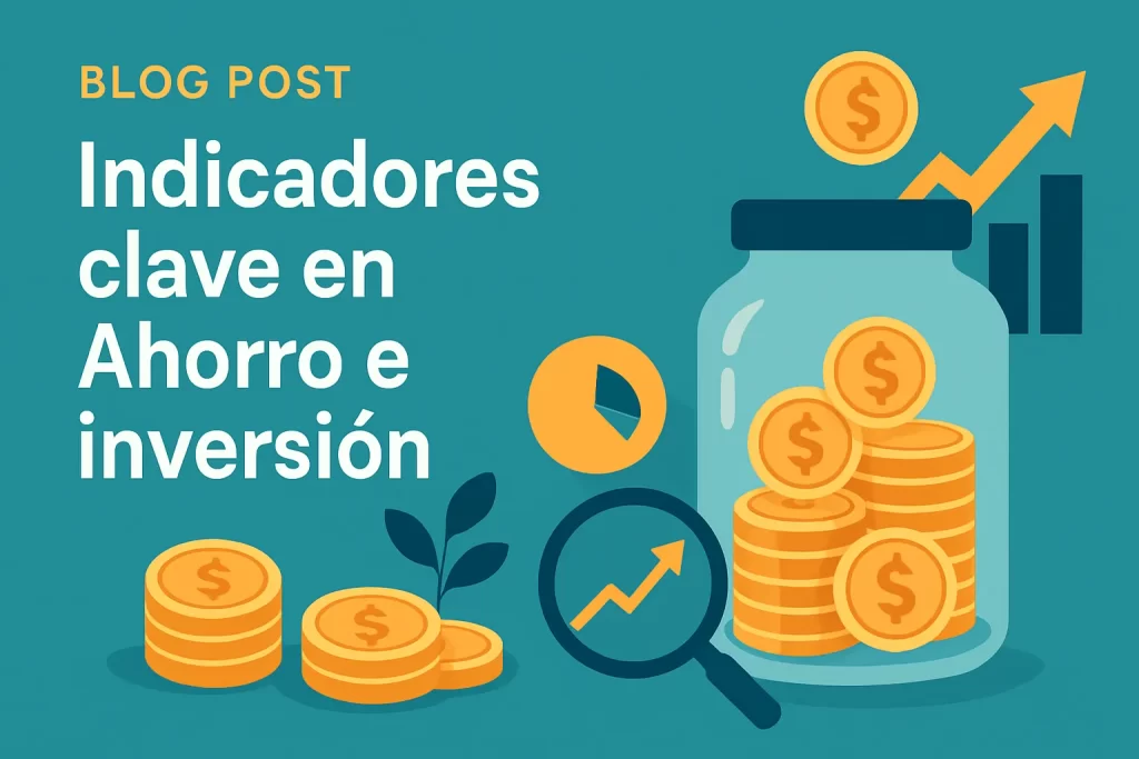 indicadores clave en Ahorro e inversión