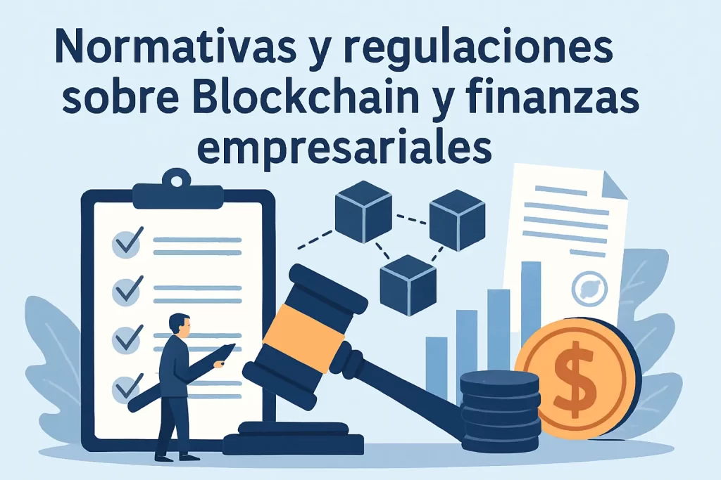 normativas y regulaciones sobre Blockchain y finanzas empresariales