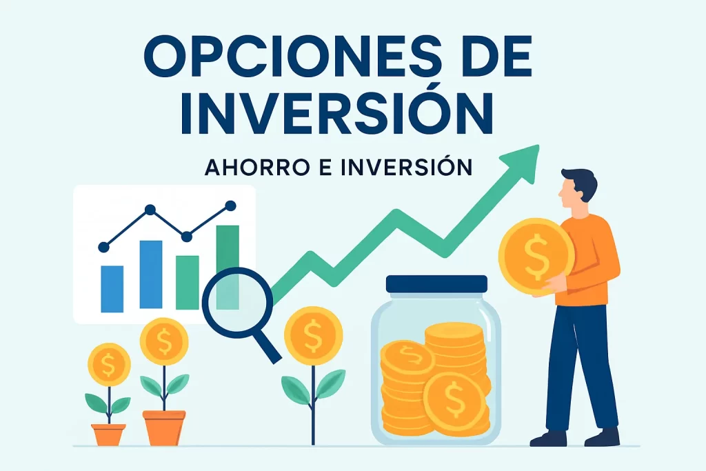 opciones de inversión en Ahorro e inversión