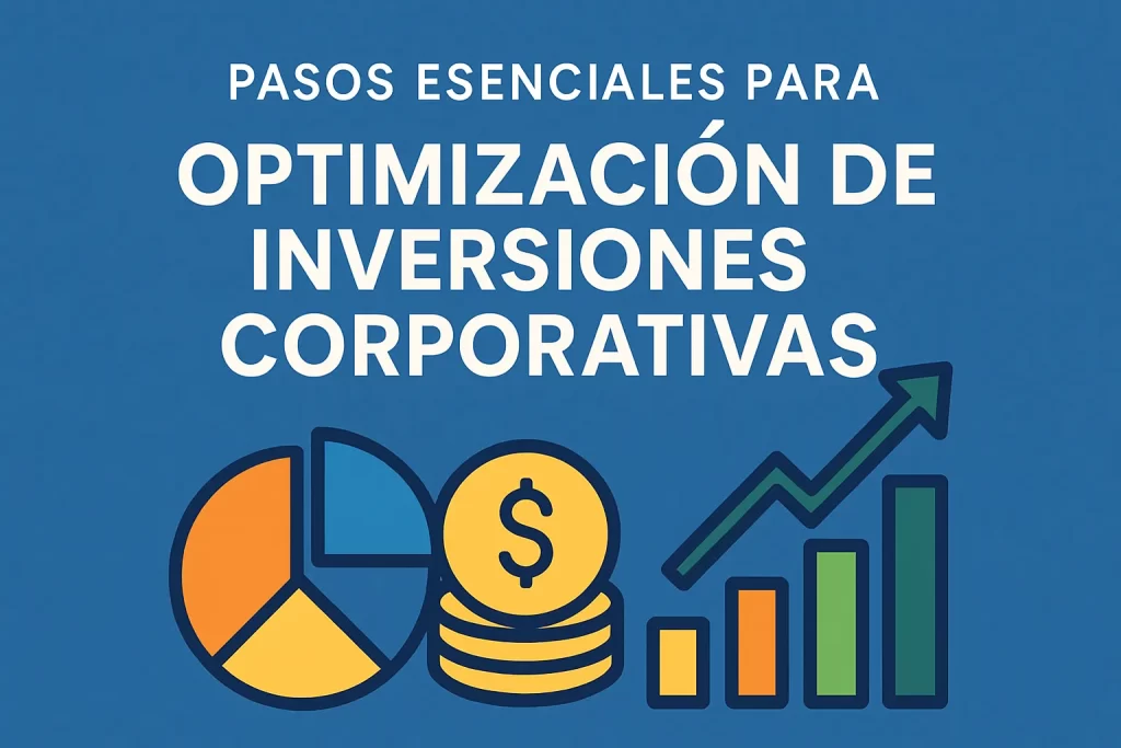 pasos esenciales para Optimización de inversiones corporativas