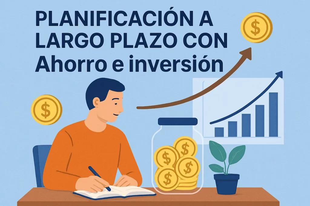 planificación a largo plazo con Ahorro e inversión