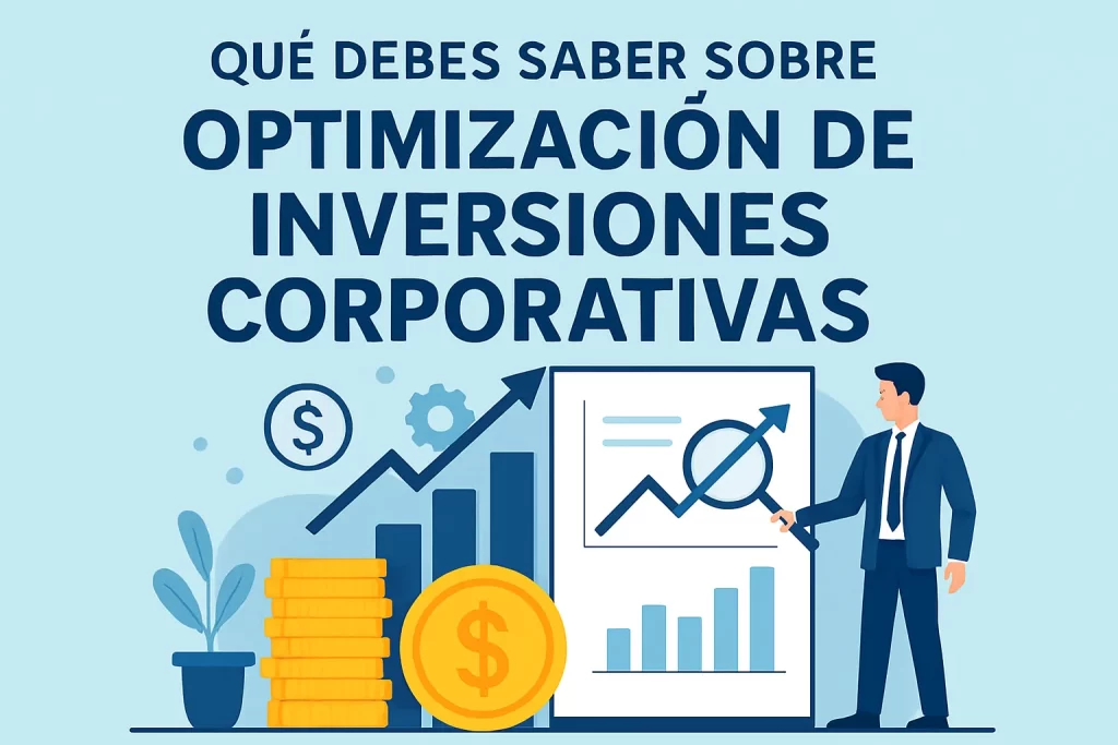 qué debes saber sobre Optimización de inversiones corporativas
