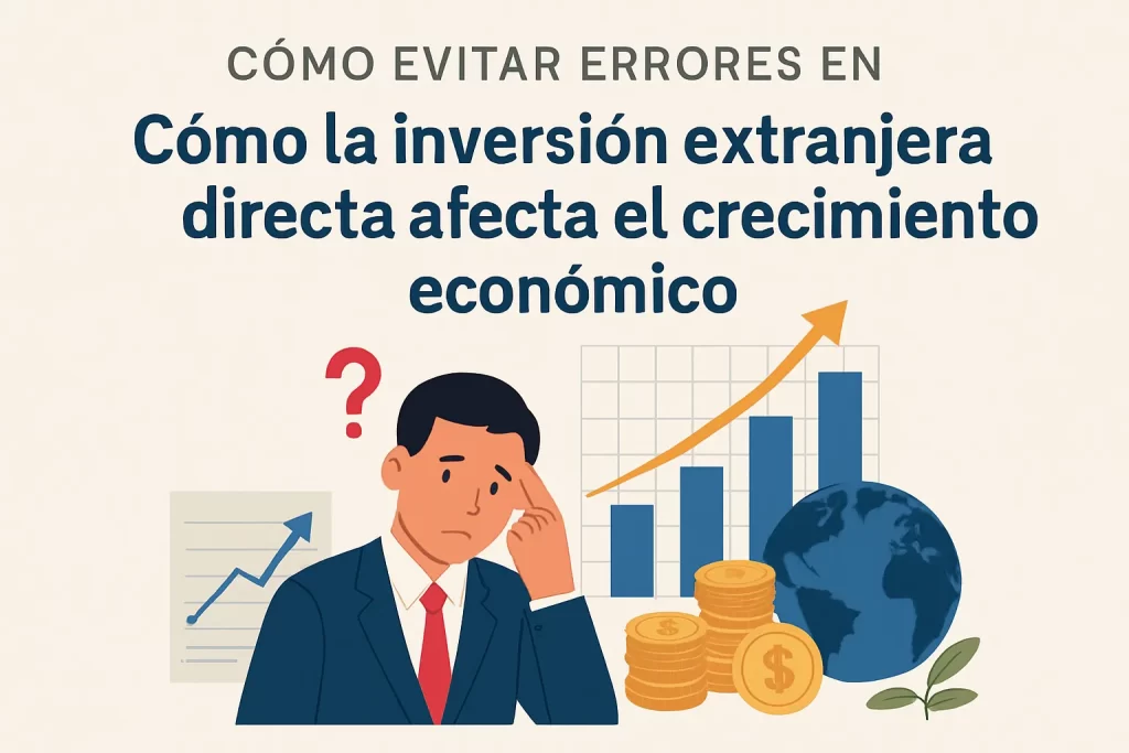 cómo evitar errores en Cómo la inversión extranjera directa afecta el crecimiento económico