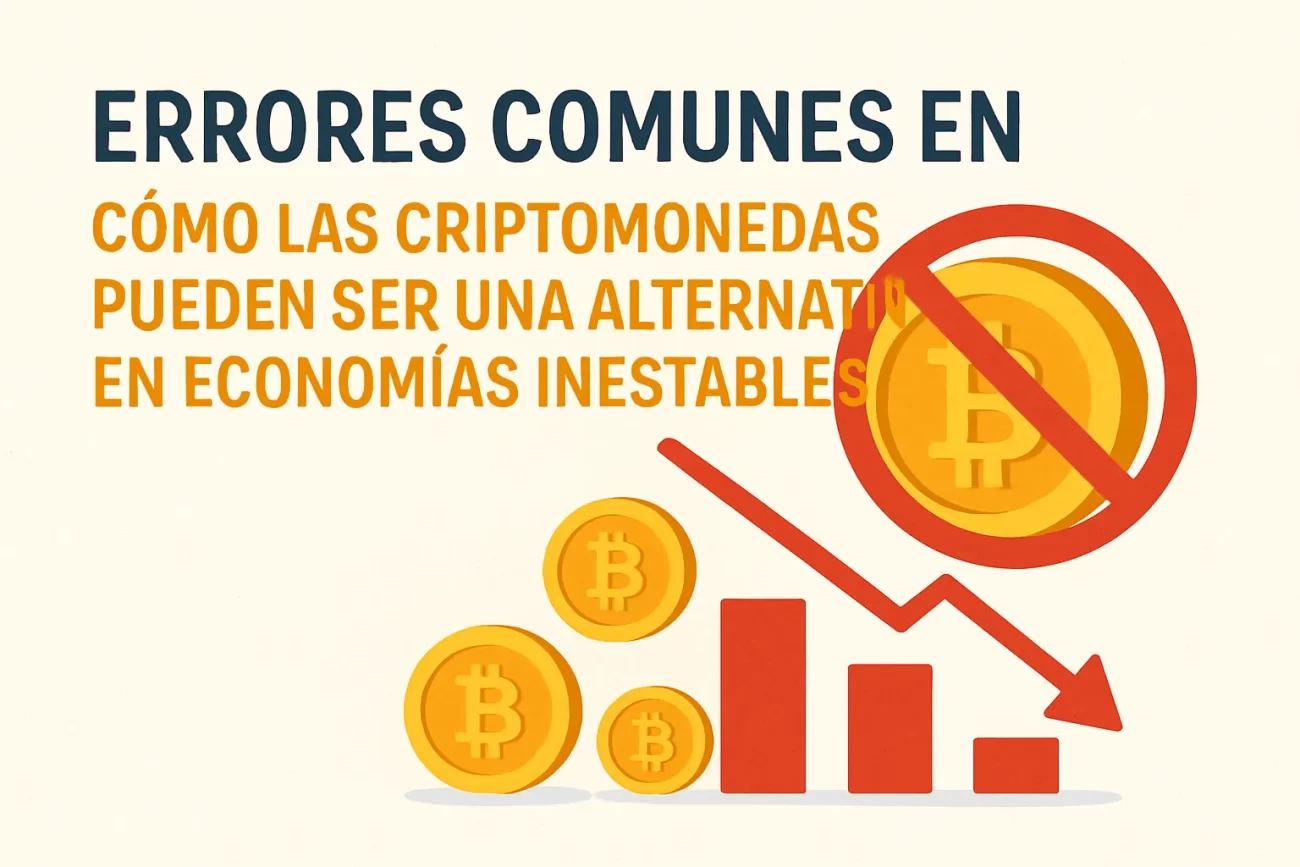 errores comunes en Cómo las criptomonedas pueden ser una alternativa en economías inestables&nbsp;Hispamer Noticias