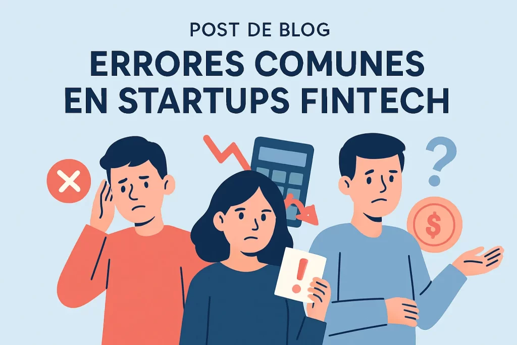 errores comunes en Startups fintech