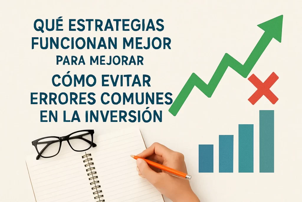 qué estrategias funcionan mejor para mejorar Cómo evitar errores comunes en la inversión