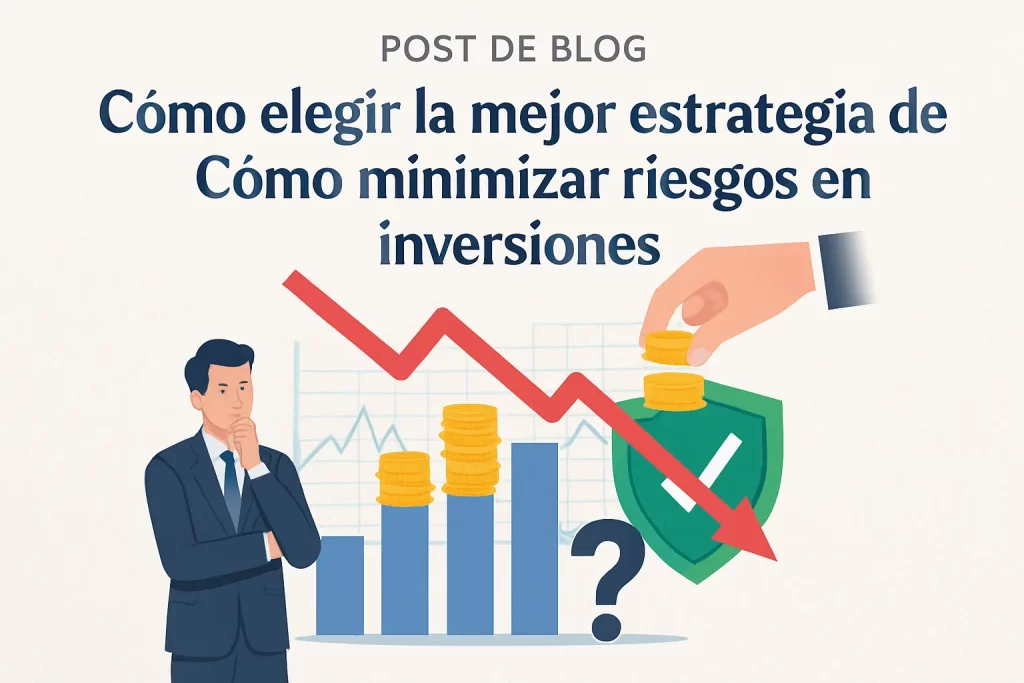 cómo elegir la mejor estrategia de Cómo minimizar riesgos en inversiones