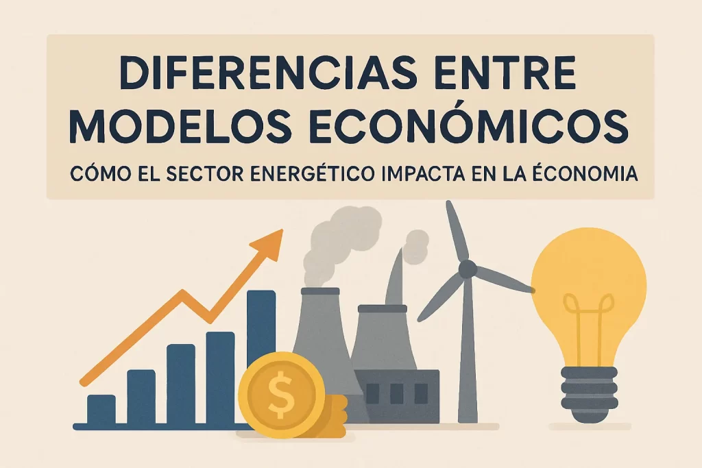 diferencias entre modelos económicos Cómo el sector energético impacta en la economía