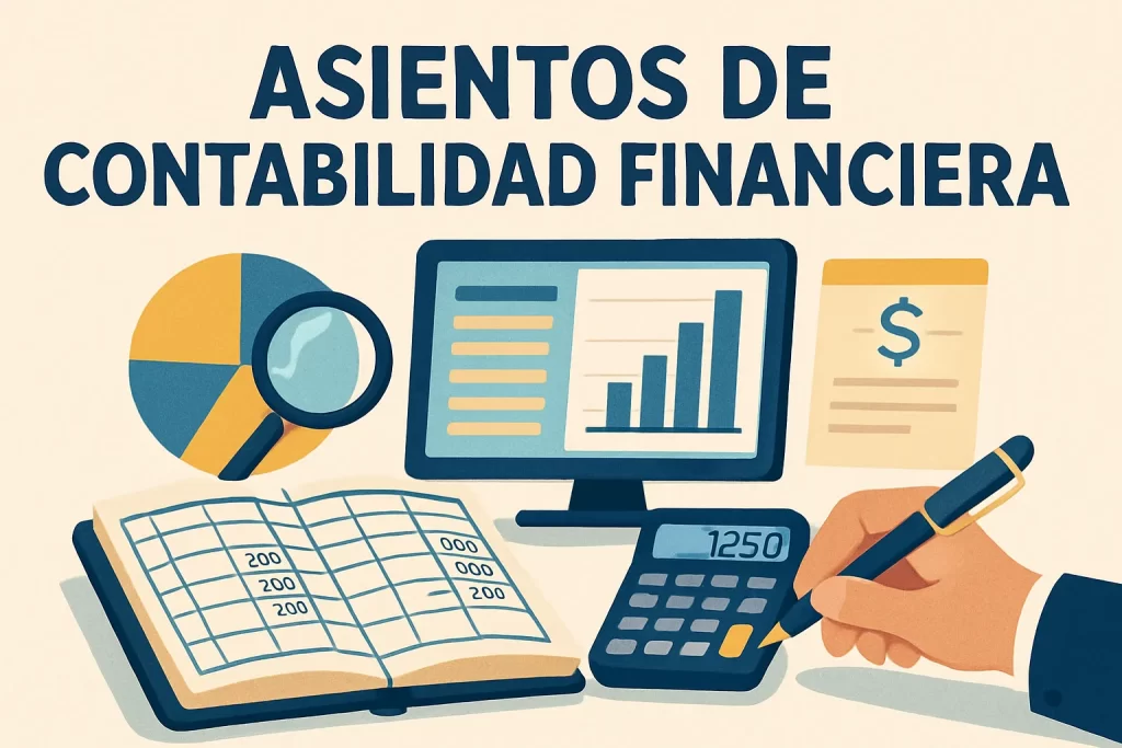 asientos de contabilidad financiera
