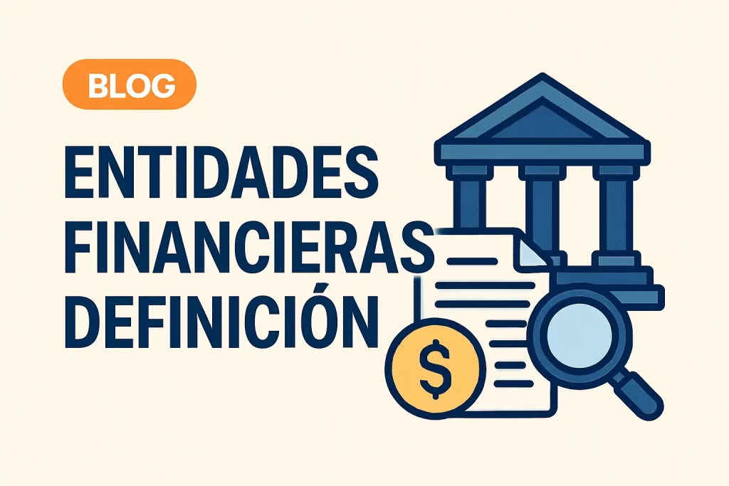entidades financieras definicion