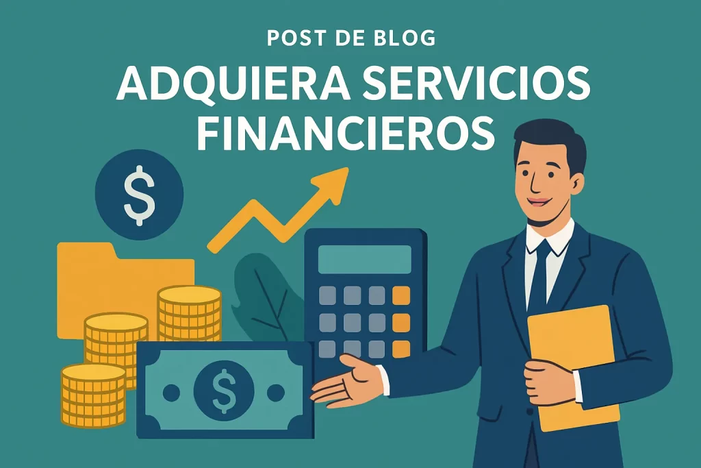 adquiera servicios financieros