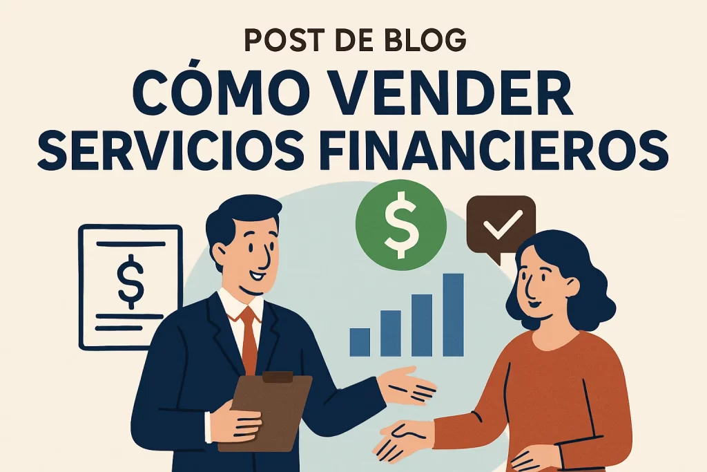 como vender servicios financieros