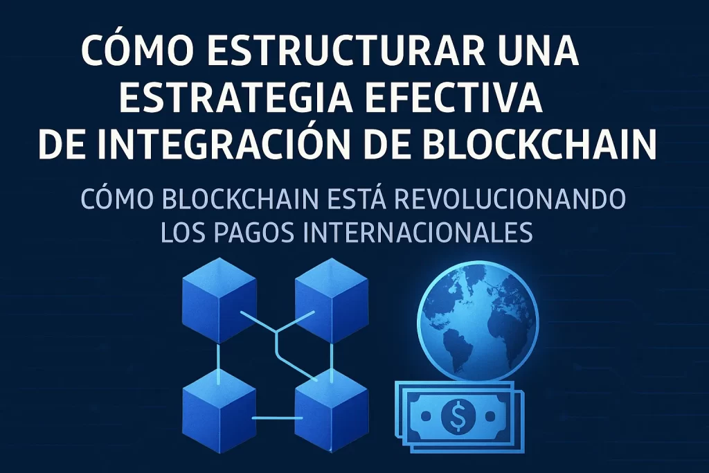 cómo estructurar una estrategia efectiva de integración de blockchain Cómo blockchain está revolucionando los pagos internacionales