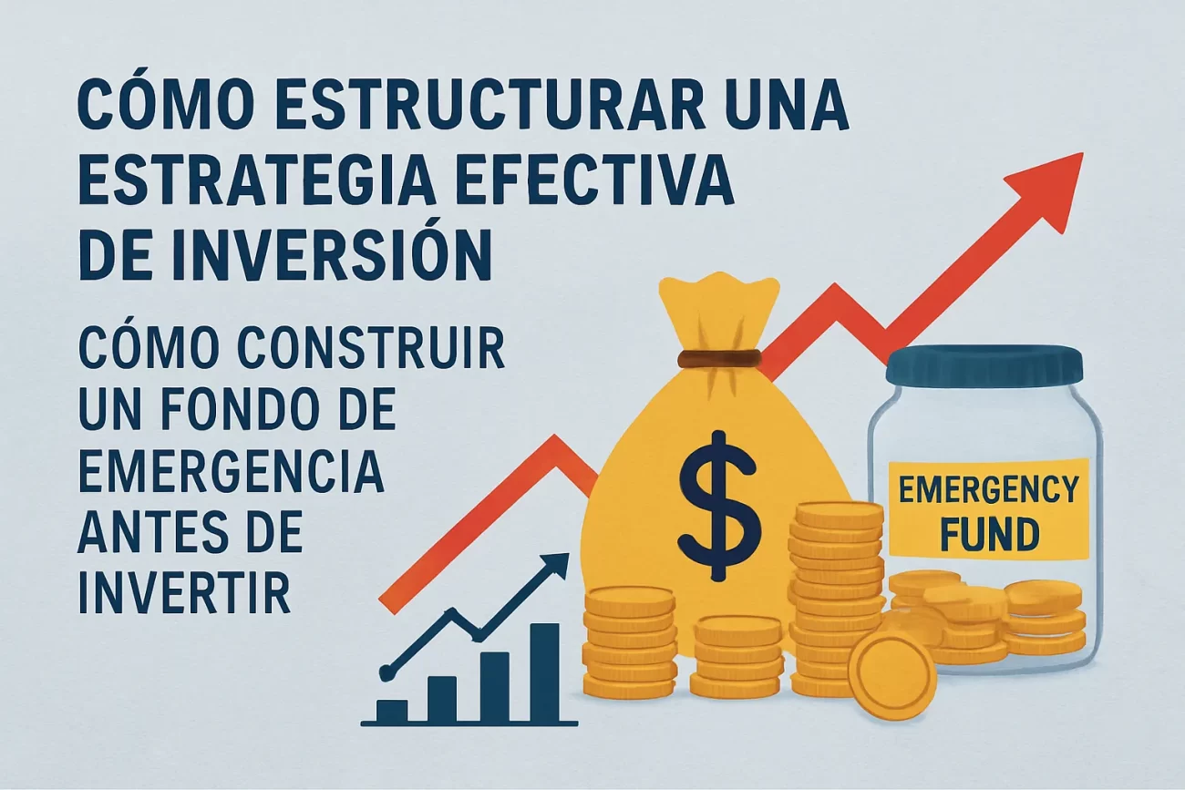 cómo estructurar una estrategia efectiva de inversión Cómo construir un fondo de emergencia antes de invertir&nbsp;Hispamer Noticias