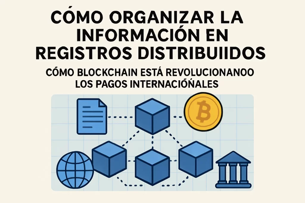 cómo organizar la información en registros distribuidos Cómo blockchain está revolucionando los pagos internacionales