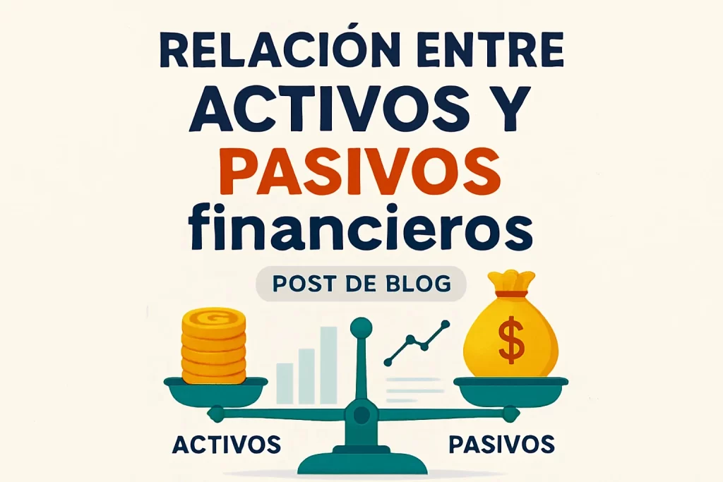 relacion entre activos y pasivos financieros