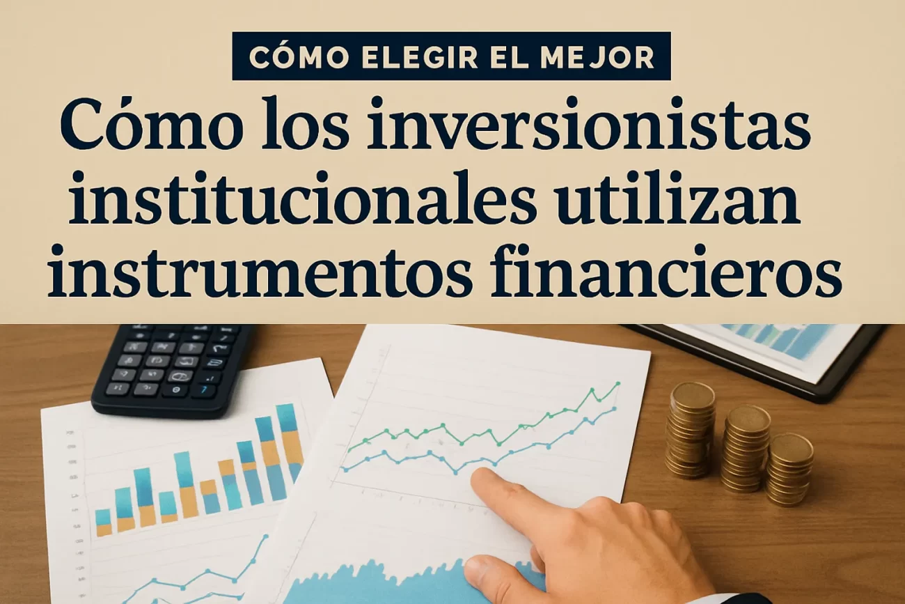 cómo elegir el mejor Cómo los inversionistas institucionales utilizan instrumentos financieros&nbsp;Hispamer Noticias