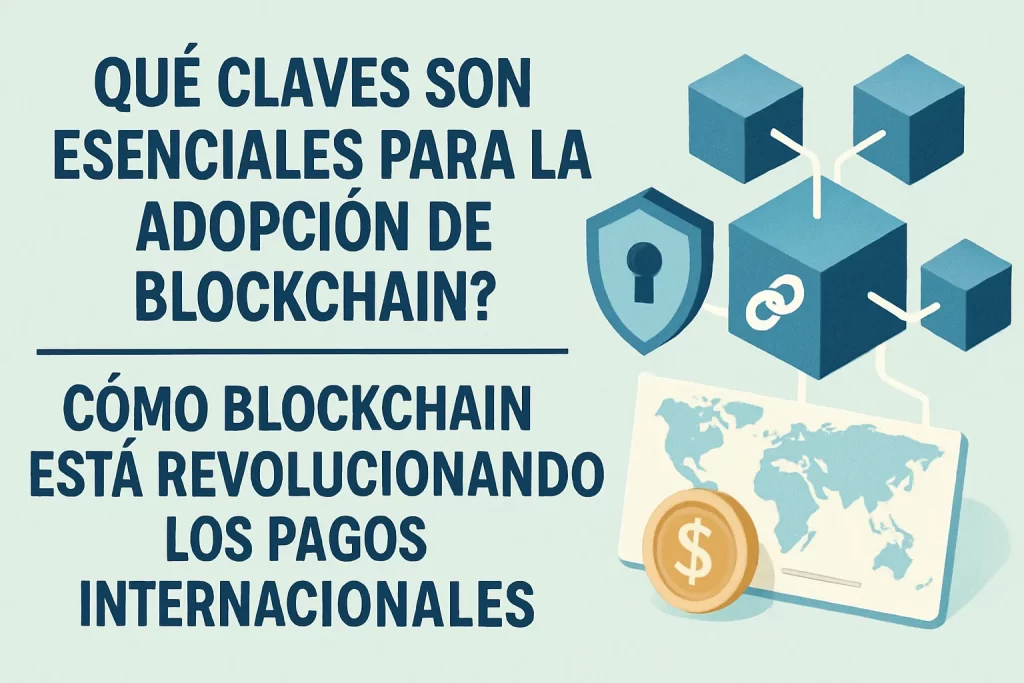 qué claves son esenciales para la adopción de blockchain en Cómo blockchain está revolucionando los pagos internacionales