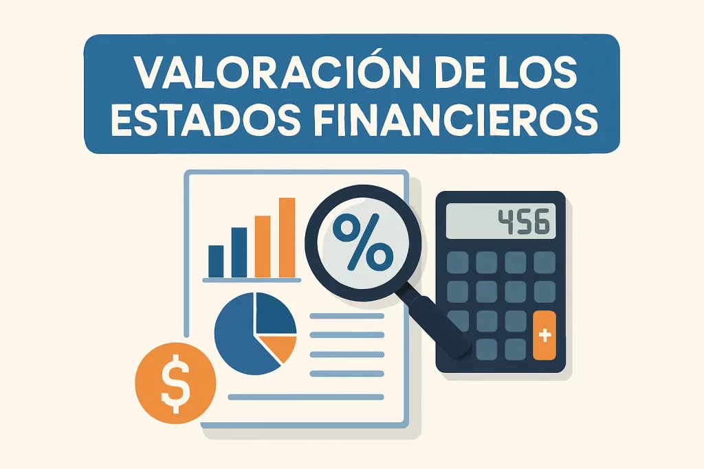 valoracion de los estados financieros