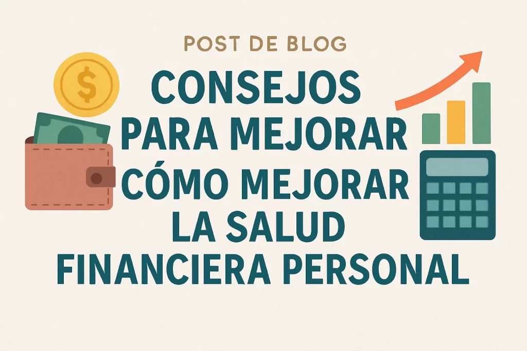consejos para mejorar Cómo mejorar la salud financiera personal&nbsp;Hispamer Noticias
